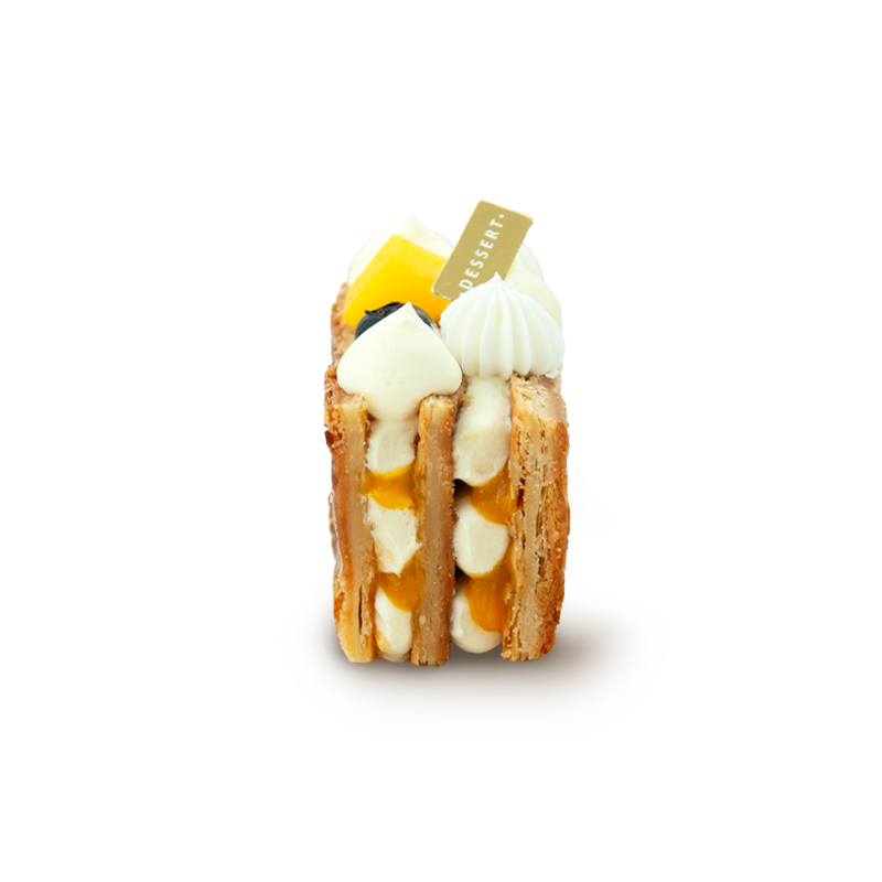 芒果拿破崙千層 Mango Napoleon Slice